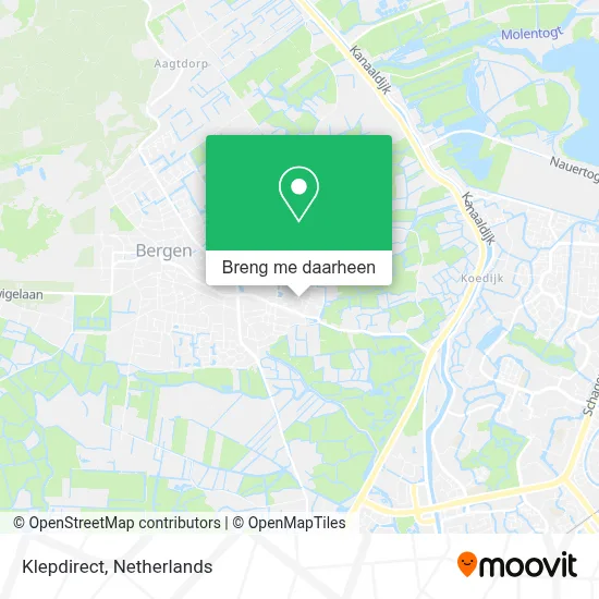 Klepdirect kaart