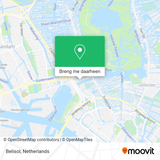 Belisol kaart