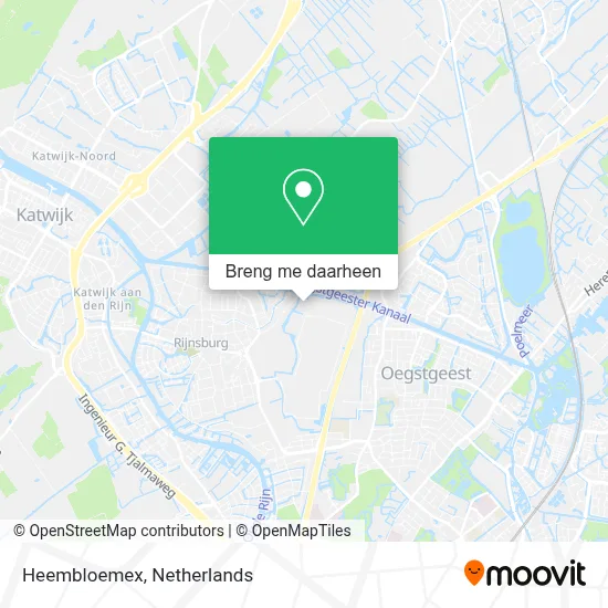 Heembloemex kaart