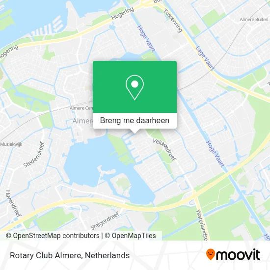Rotary Club Almere kaart