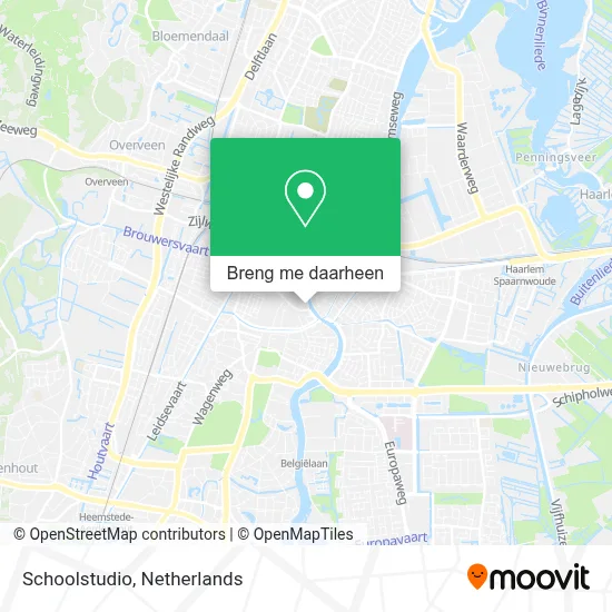 Schoolstudio kaart