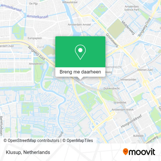 Klusup kaart