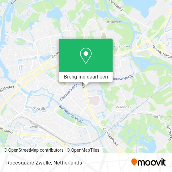 Racesquare Zwolle kaart