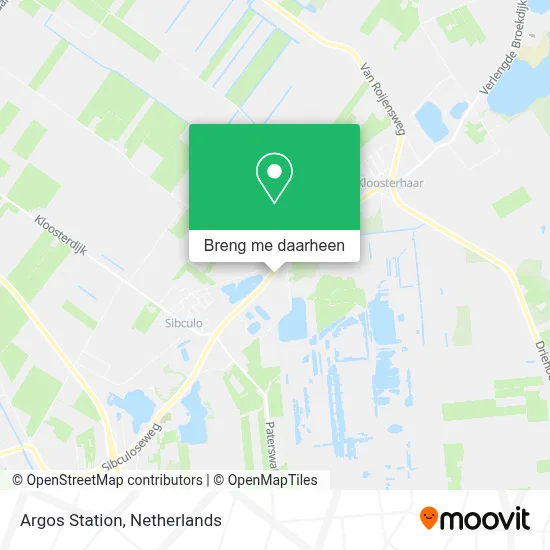 Argos Station kaart