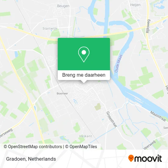 Gradoen kaart
