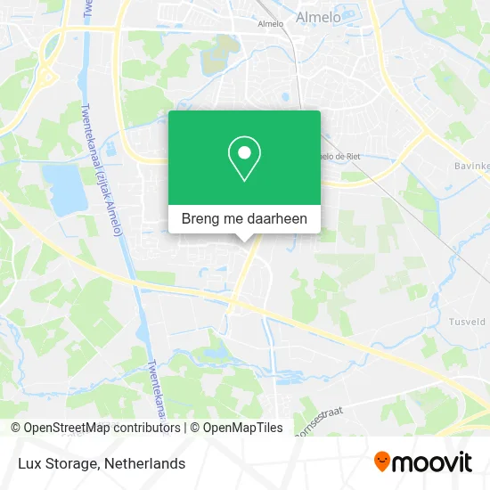 Lux Storage kaart
