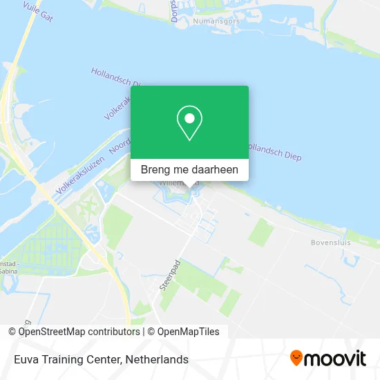 Euva Training Center kaart