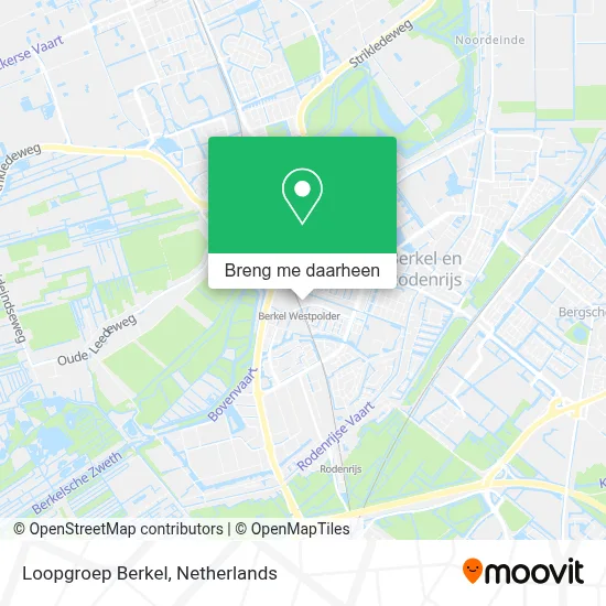 Loopgroep Berkel kaart