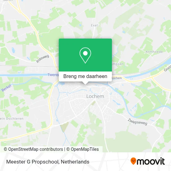 Meester G Propschool kaart