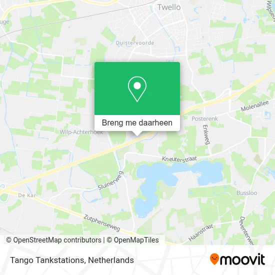 Tango Tankstations kaart