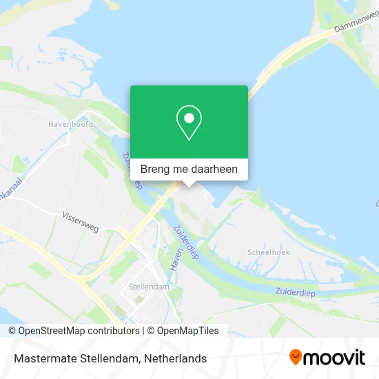 Mastermate Stellendam kaart