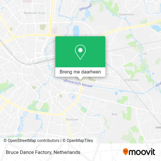 Bruce Dance Factory kaart