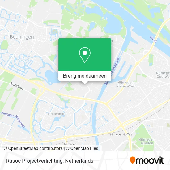 Rasoc Projectverlichting kaart