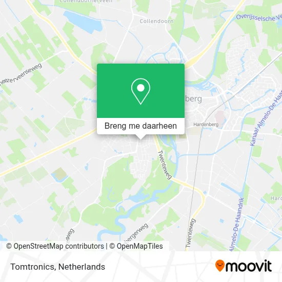 Tomtronics kaart