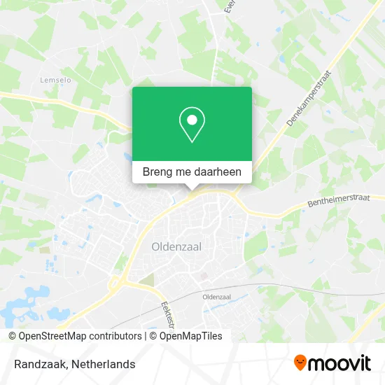 Randzaak kaart