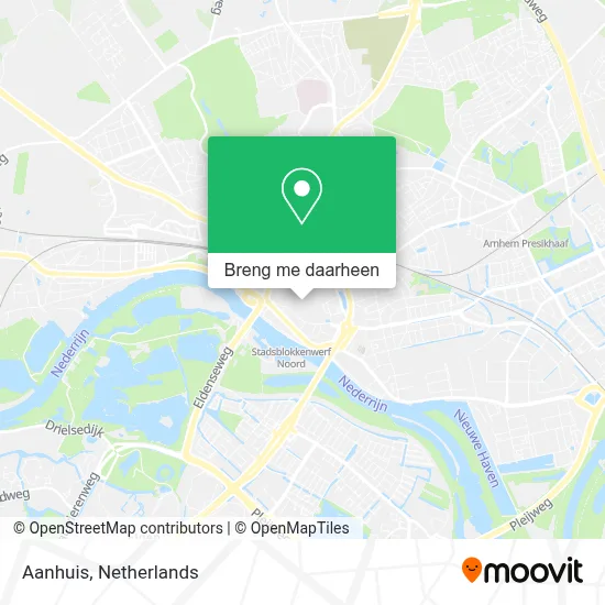 Aanhuis kaart