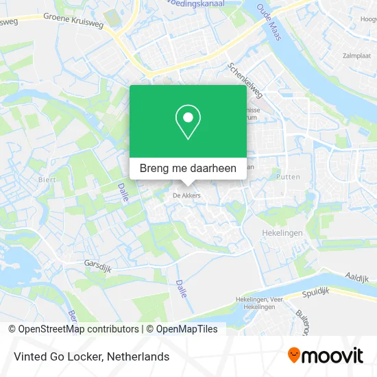 Vinted Go Locker kaart