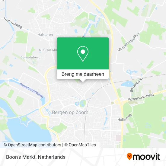 Boon's Markt kaart