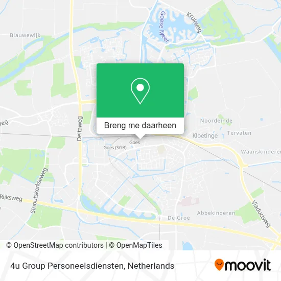 4u Group Personeelsdiensten kaart