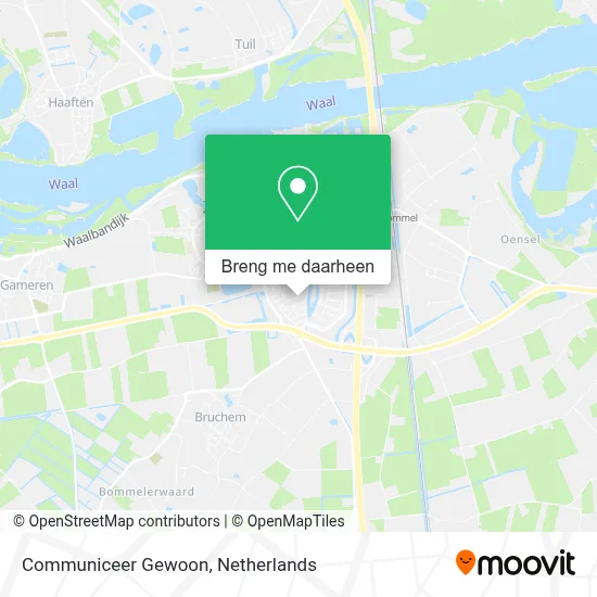 Communiceer Gewoon kaart