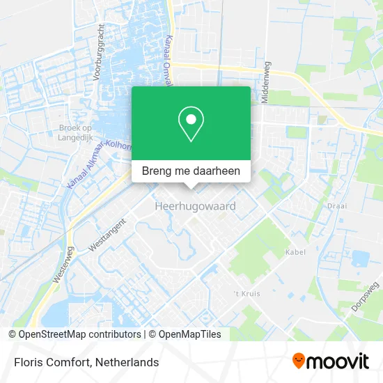 Floris Comfort kaart