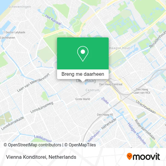 Vienna Konditorei kaart