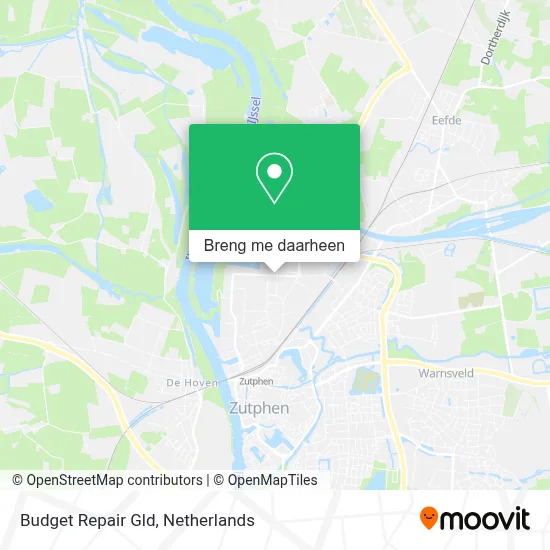 Budget Repair Gld kaart