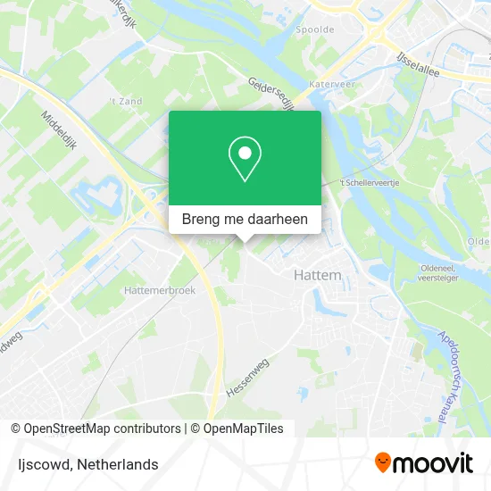 Ijscowd kaart