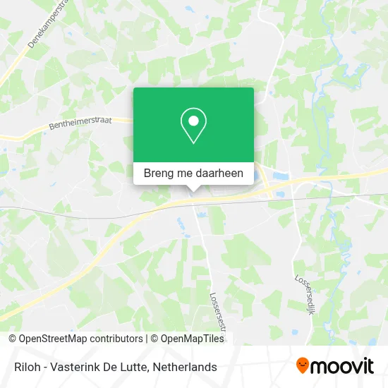 Riloh - Vasterink De Lutte kaart