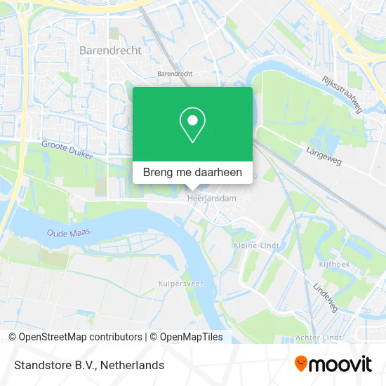 Standstore B.V. kaart