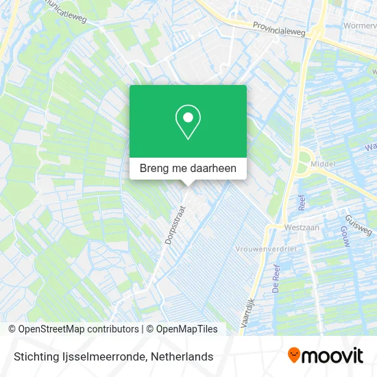 Stichting Ijsselmeerronde kaart