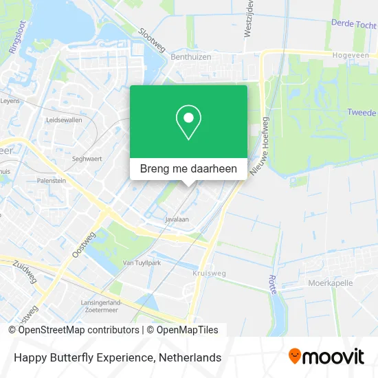 Happy Butterfly Experience kaart