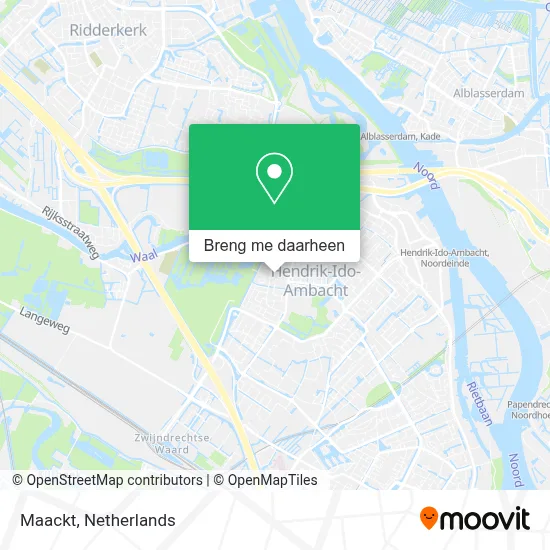 Maackt kaart