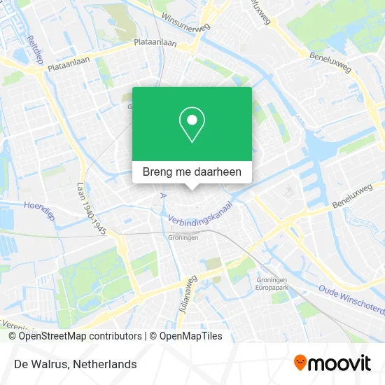 De Walrus kaart