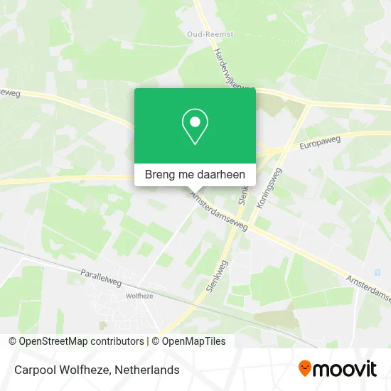 Carpool Wolfheze kaart