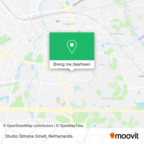 Studio Simone Smelt kaart