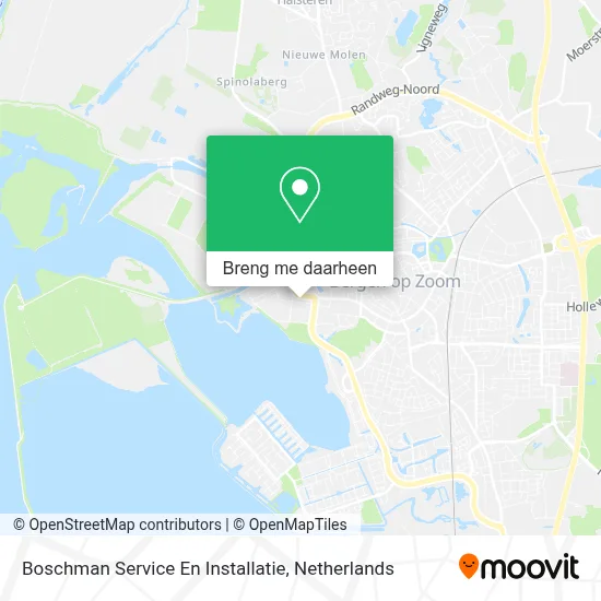 Boschman Service En Installatie kaart
