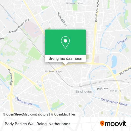 Body Basics Well-Being kaart