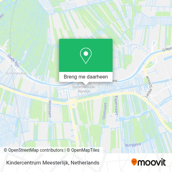 Kindercentrum Meesterlijk kaart