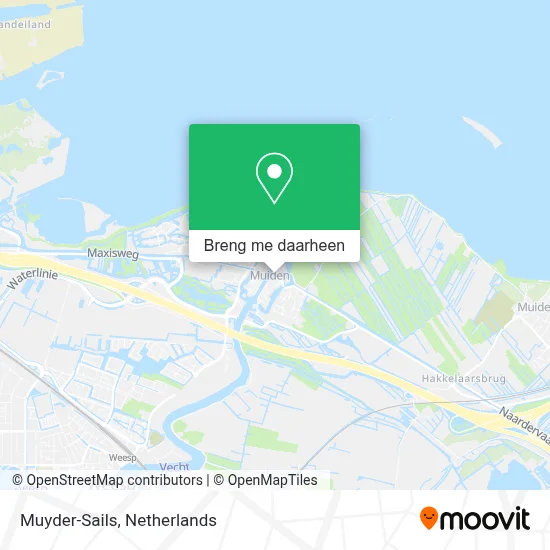 Muyder-Sails kaart