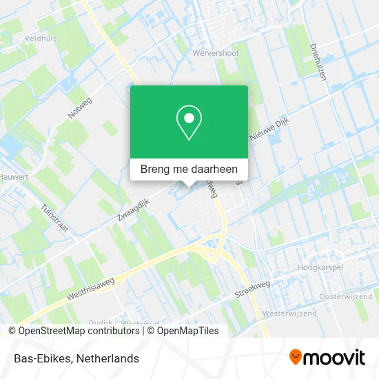 Bas-Ebikes kaart