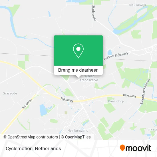 Cyclémotion kaart