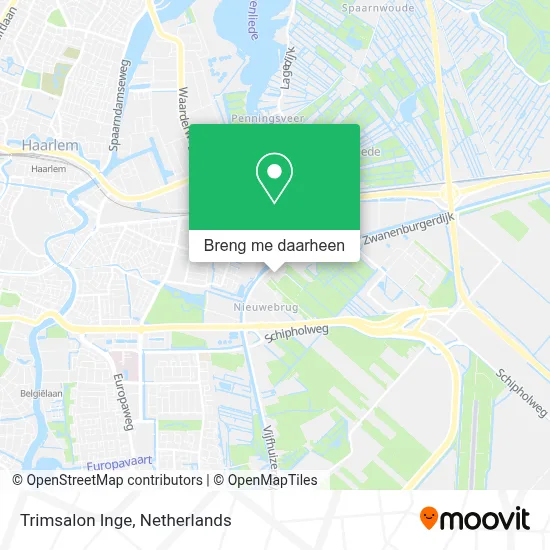 Trimsalon Inge kaart