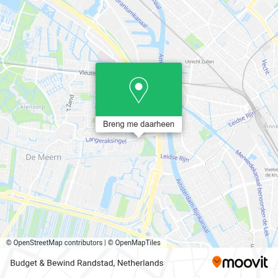 Budget & Bewind Randstad kaart