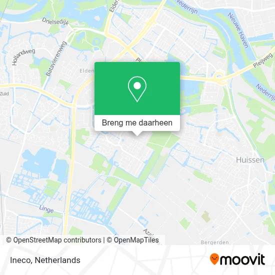 Ineco kaart