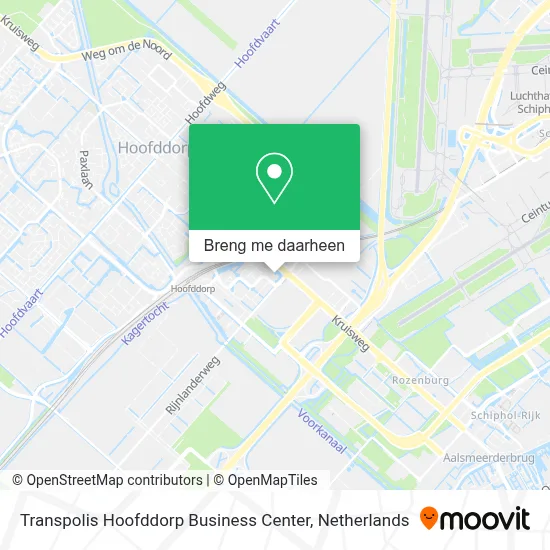 Transpolis Hoofddorp Business Center kaart