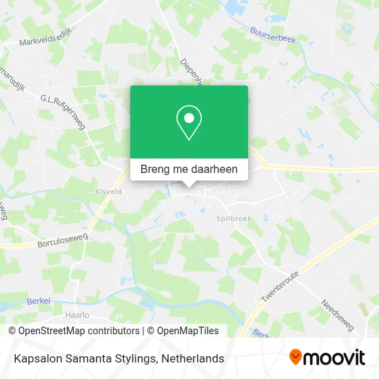 Kapsalon Samanta Stylings kaart