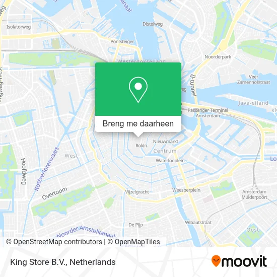 King Store B.V. kaart