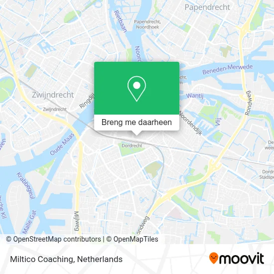Miltico Coaching kaart