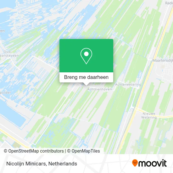 Nicolijn Minicars kaart
